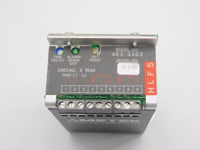 AMETEK 402-3302 240VAC NSNP