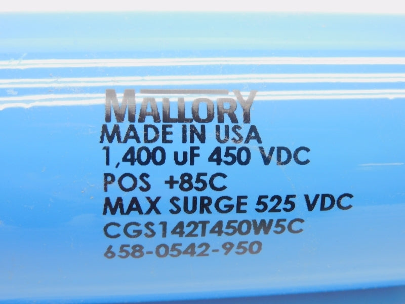MALLORY CGS142T450W5C 525VDC NSNP