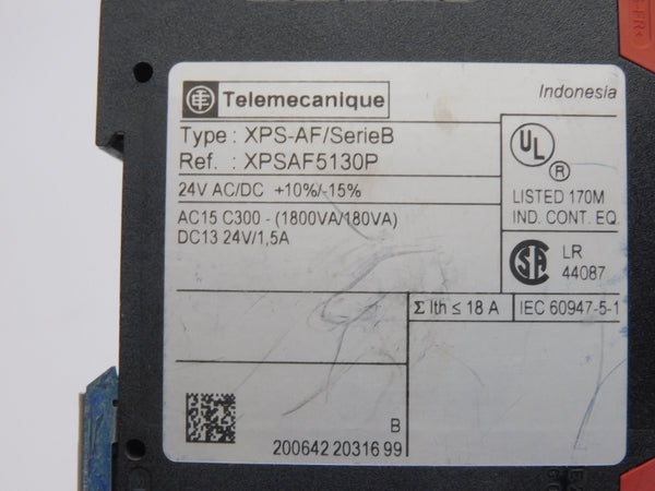 TELEMECANIQUE XPS-AF SER. B 24V 1.5A UNMP