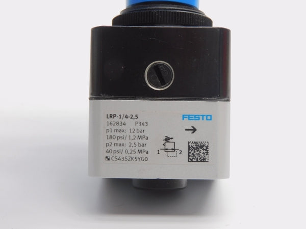 FESTO LRP-1/4-2.5 162834 180PSI NSNP