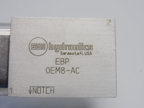 SUN HYDRAULICS OEM8-AC PBDB-LBN NSNP