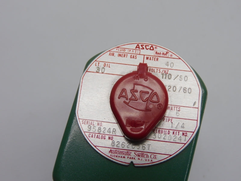 ASCO 8262C36T 110/120V 30-40PSI 1/4" NSNP