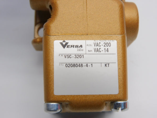 VERSA VALVES VSC-3201 200PSI NSMP