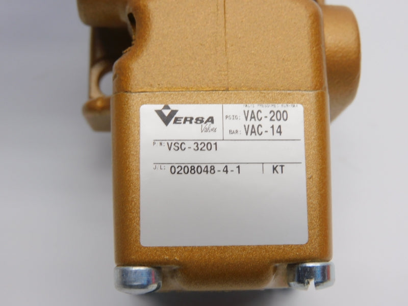 VERSA VALVES VSC-3201 200PSI NSMP