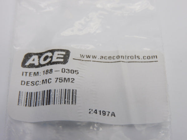 ACE CONTROLS MC-75M2 188-0305 NSMP