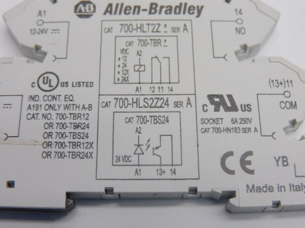ALLEN BRADLEY 700-HN183 SER. A 250V 6A NSNP