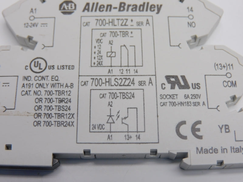 ALLEN BRADLEY 700-HN183 SER. A 250V 6A NSNP