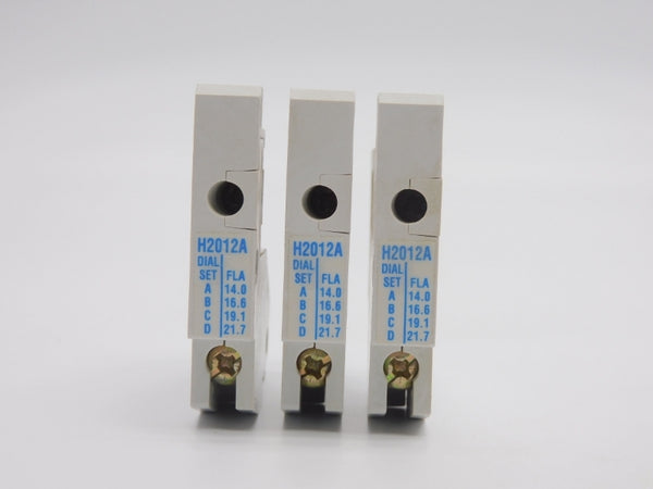 CUTLER-HAMMER H2012A-3 14.0-21.7A (PKG OF 3) NSMP