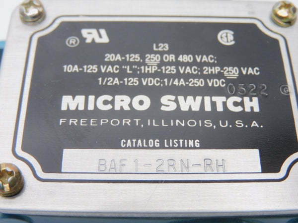 HONEYWELL BAF1-2RN-RH 480VAC 20A NSMP