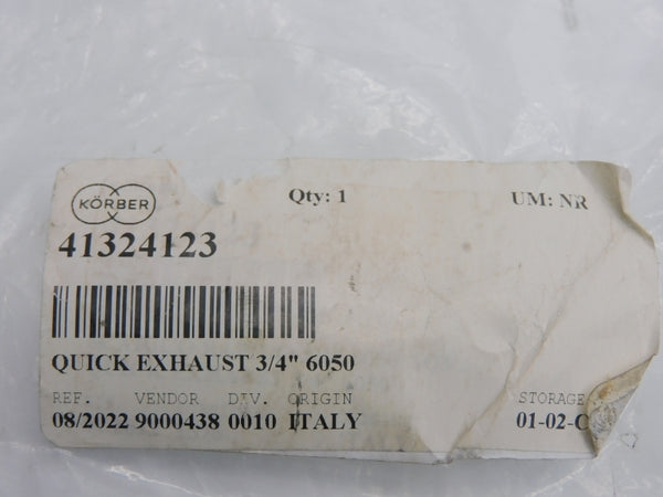 KORBER 41324123 3/4" NSNP