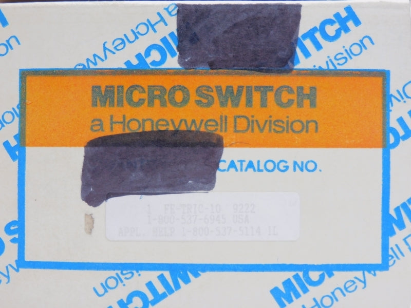 MICRO SWITCH FE-TRIC-10 15VAC NSMP