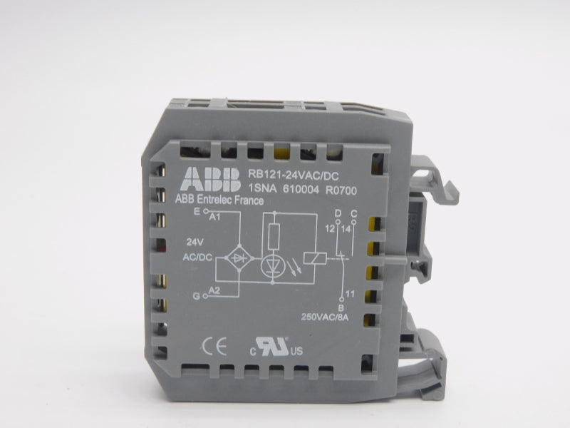 ABB 1SNA610004R0700 RB121-24VAC/DC 24V 8A NSMP