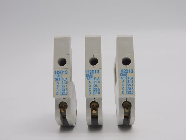 CUTLER-HAMMER H2013-3 21.6-32.0A (PKG OF 3) NSMP