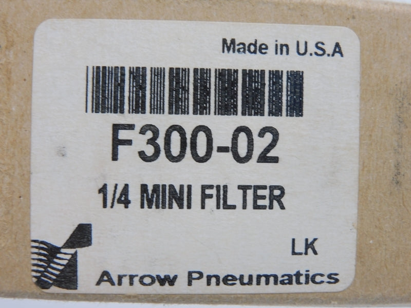 ARROW PNEUMATICS F300-02 1/4" NSMP