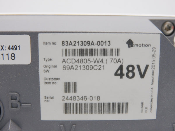 IN MOTION 83A21309A-0013 ACD4805-W4 48V 70A NSMP