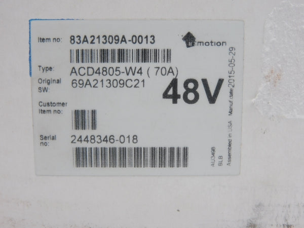 IN MOTION 83A21309A-0013 ACD4805-W4 48V 70A NSMP
