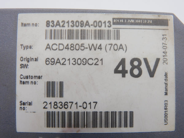 KOLLMORGEN 83A21309A-0013 ACD4805-W4 48V 70A UNMP