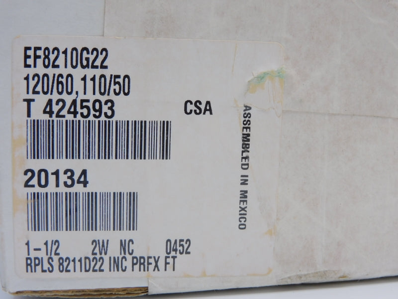 ASCO EF8210G22 110/120V 5-150PSI 1-1/2" NSMP