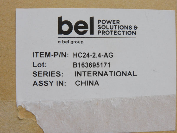 BEL HC24.2.4-AG 24VDC 2.4A NSMP