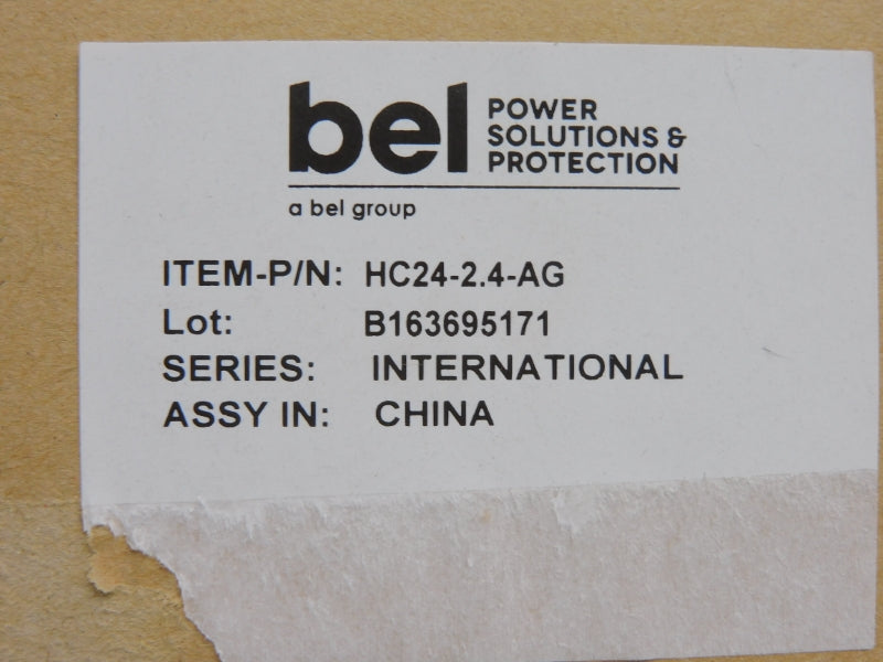 BEL HC24.2.4-AG 24VDC 2.4A NSMP