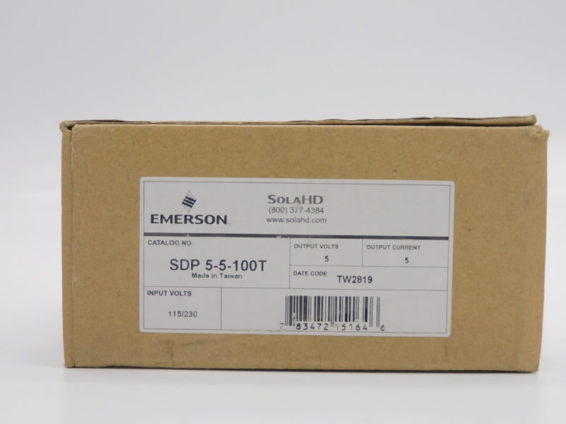 EMERSON SDP5-5-100T 115/230V 5A NSMP