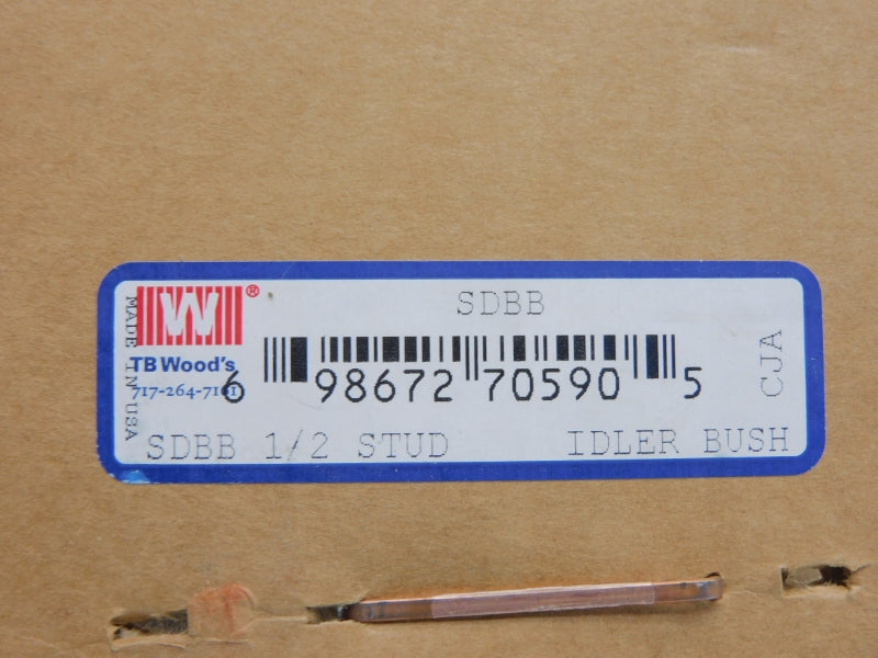 TB WOOD'S SDBB 1/2" NSMP