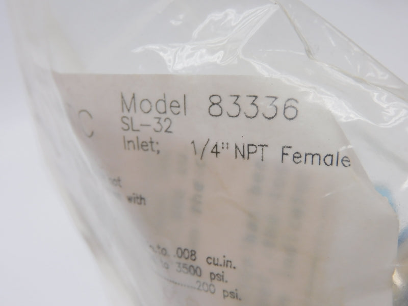 LINCOLN 83336 1200-3500PSI 1/4" NSMP