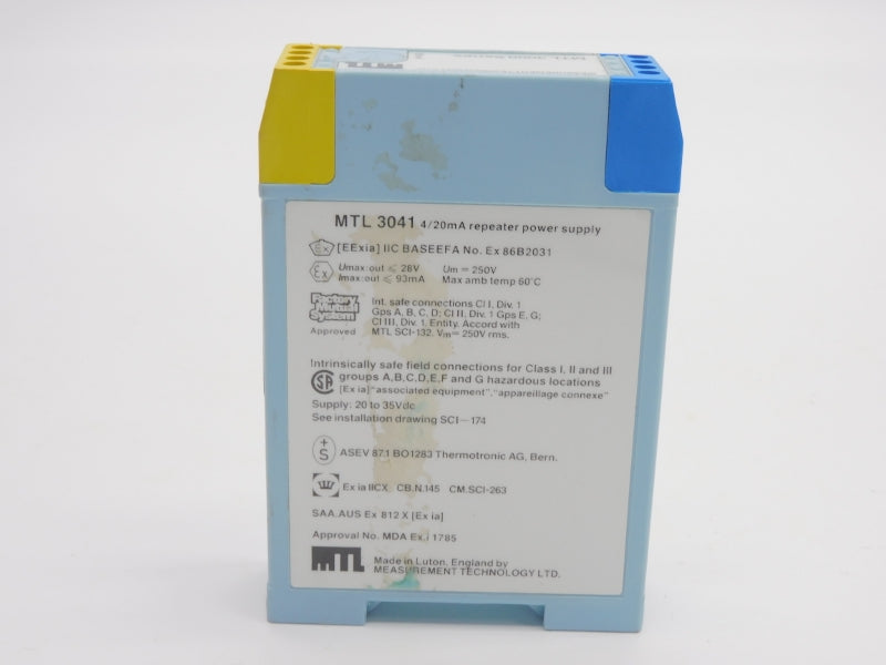 MTL MTL3041 250V NSNP