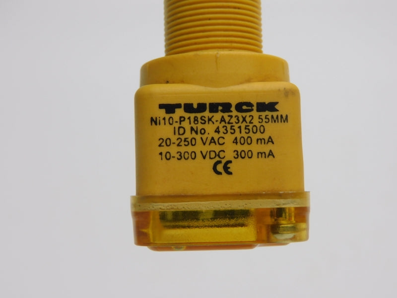 TURCK NI10-P18SK-AZ3X2 4351500 10-300VDC 55MM UNMP
