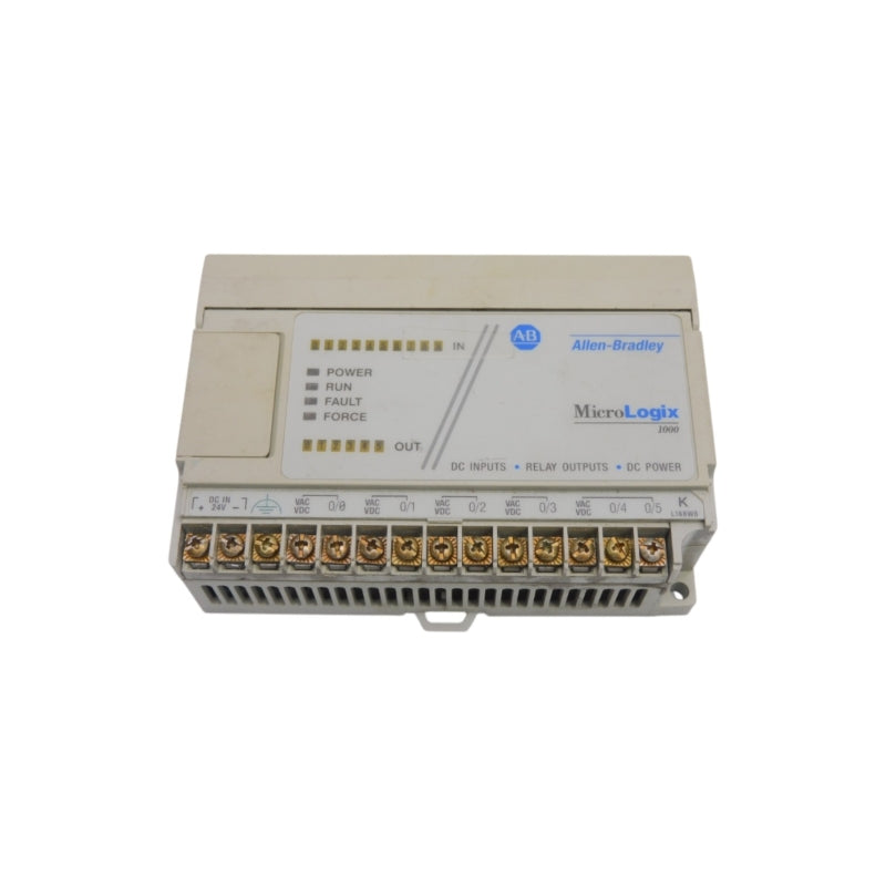 ALLEN BRADLEY 1761-L16BWB SER. C F/W 3.0 24VDC (NO DOOR) UNMP