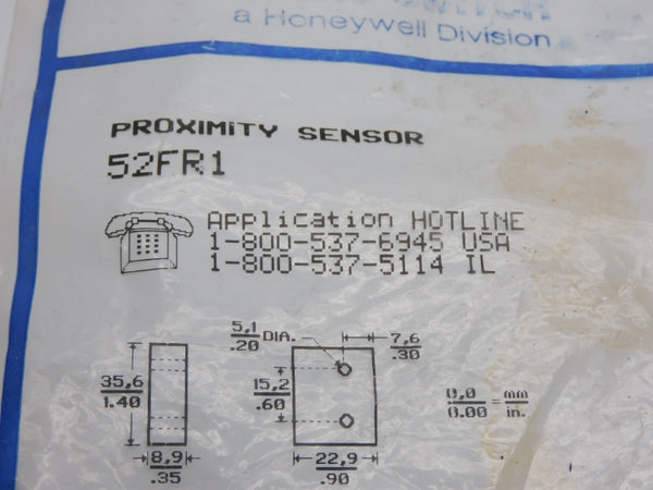 MICRO SWITCH 52FR1 NSMP