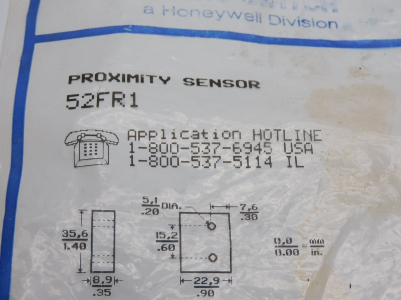 MICRO SWITCH 52FR1 NSMP
