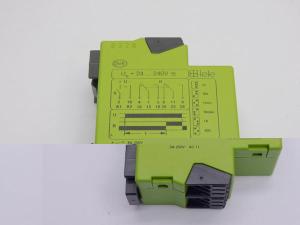 TELE CE3X 24-240V 8A 1SEC-10HR NSNP