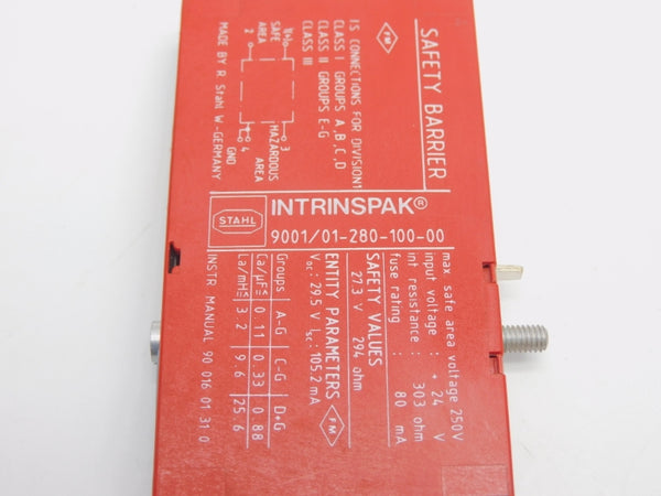 STAHL 9001/01-280-100-00 24V (NO COVER) UNMP