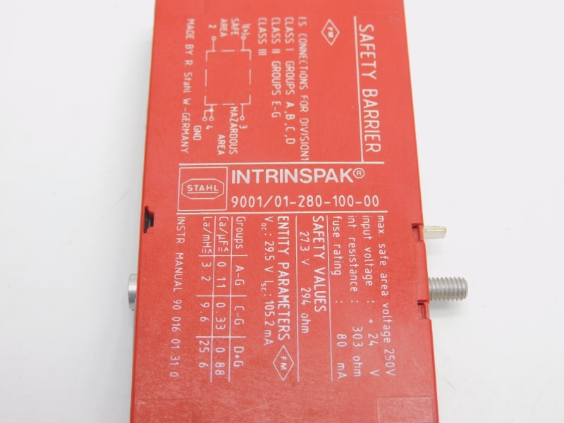 STAHL 9001/01-280-100-00 24V (NO COVER) UNMP