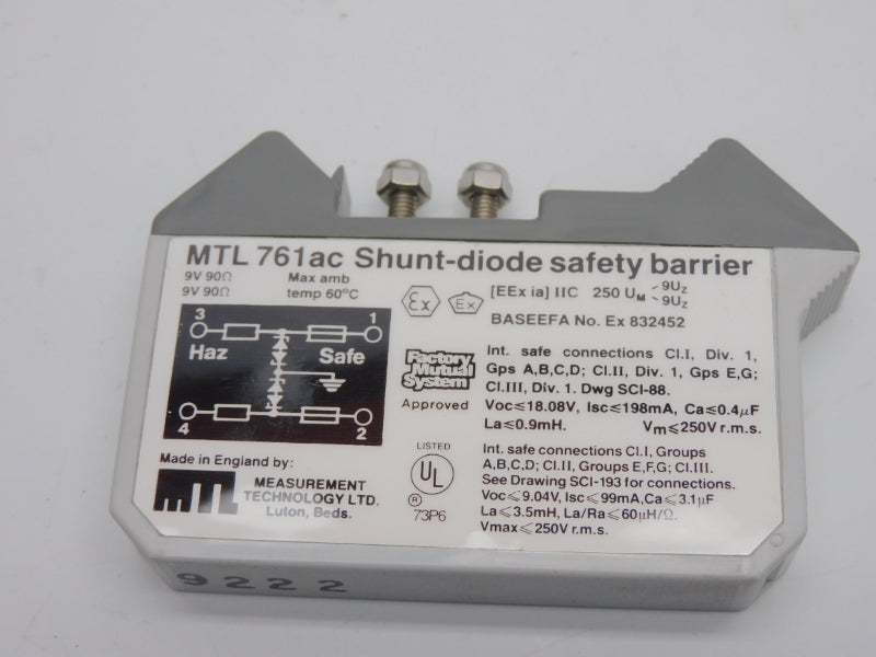 MTL MTL761AC 9V NSNP