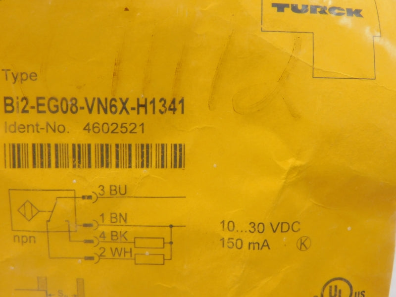 TURCK BI2-EG08-VN6X-H1341 4602521 10-30VDC NSMP