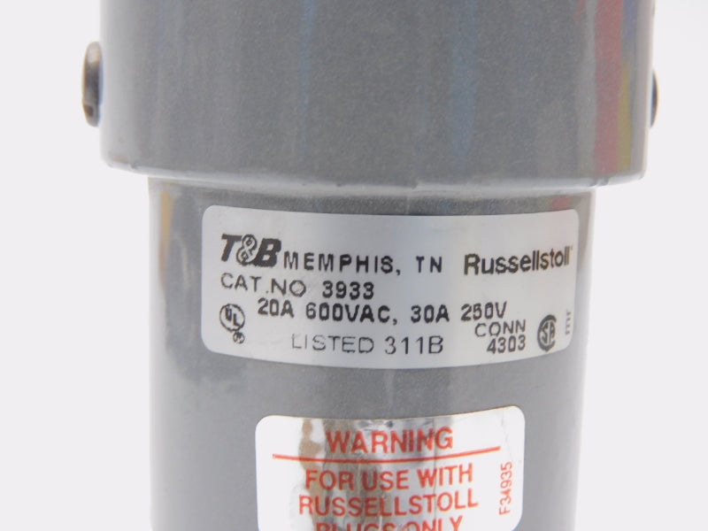 T&B 3933 600VAC 20A NSNP