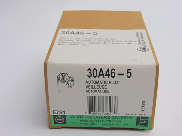WHITE-RODGERS 30A46-5 REV. A 240VAC NSMP