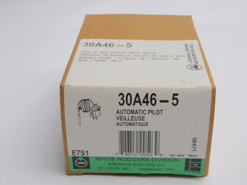 WHITE-RODGERS 30A46-5 REV. A 240VAC NSMP