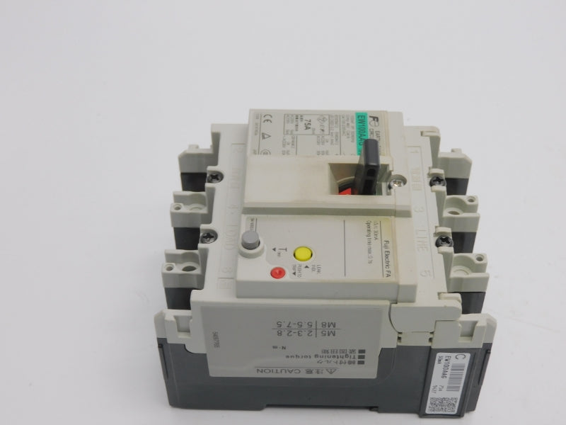 FUJI ELECTRIC EW100AAG-3P075 100-230VAC 75A NSMP