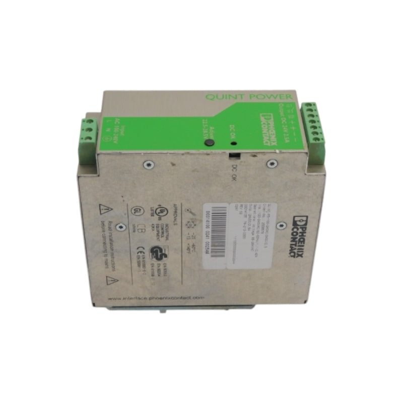PHOENIX CONTACT QUINT-PS-100-240AC/24DC/2.5 2938578 100-240VAC 42A NSNP
