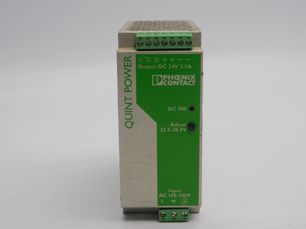 PHOENIX CONTACT QUINT-PS-100-240AC/24DC/2.5 2938578 100-240VAC 42A NSNP