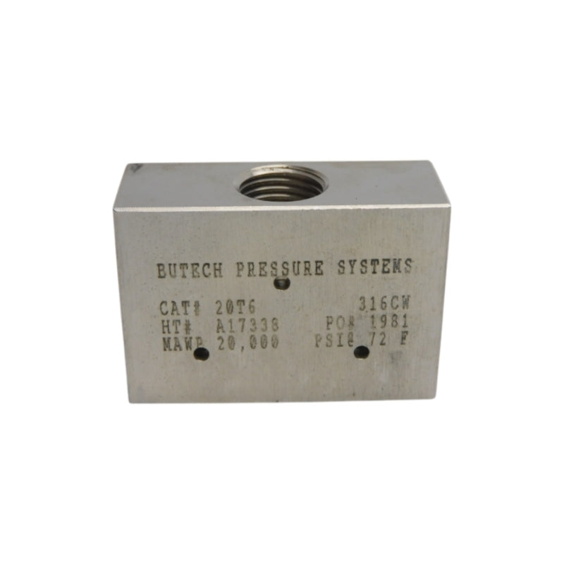 BUTECH PRESSURE SYSTEMS 20T6 20,000PSI NSNP