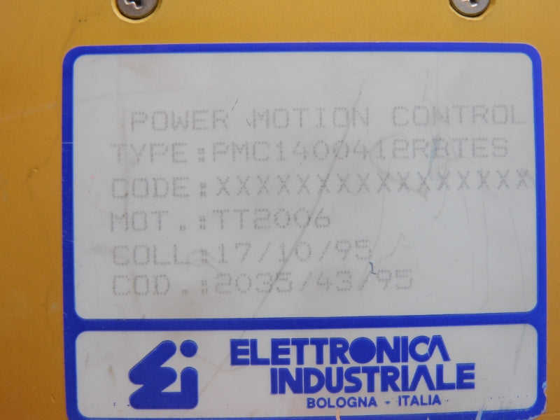 ELETTRONICA INDUSTRIALE PMC1400412RBTES  UNMP
