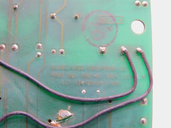 GLOBE FOOD EQUIPMENT 002-AS REV. B UNMP