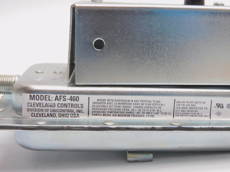 CLEVELAND CONTROLS AFS-460 277VAC 15A NSNP