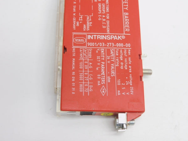 STAHL 9001/03-273-000-00 24V UNMP