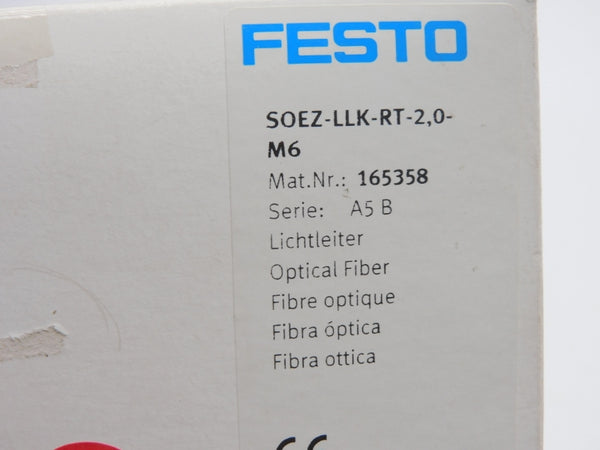 FESTO SOEZ-LLK-RT-2.0-M6 165358 NSMP