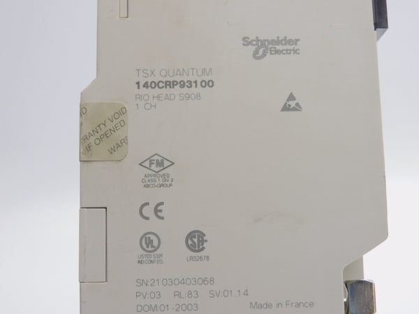 SCHNEIDER ELECTRIC 140CRP93100 (NO DOOR) UNMP